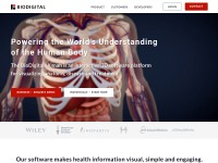 Desktop screenshot for biodigital.com