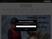 Desktop screenshot for horseandhound.ca