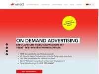 Desktop screenshot for welect.de