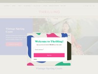 Desktop screenshot for shopthrilling.com