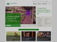 Desktop screenshot for wur.nl