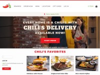Desktop screenshot for chilis.com