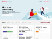 Desktop screenshot for becas-santander.com