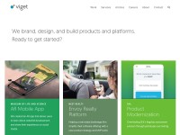 Desktop screenshot for viget.com