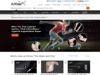 Desktop screenshot for arthrex.io