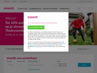 Desktop screenshot for essent.nl