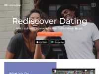 Desktop screenshot for coffeemeetsbagel.com