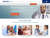 Desktop screenshot for ssmhealth.com