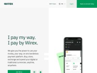 Desktop screenshot for wirexapp.com