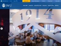 Desktop screenshot for jwu.edu