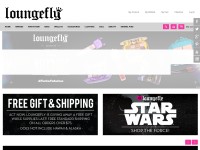 Desktop screenshot for loungefly.com