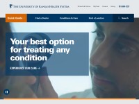 Desktop screenshot for kansashealthsystem.com