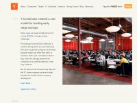 Desktop screenshot for ycombinator.com