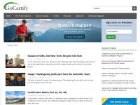 Desktop screenshot for gocertify.com