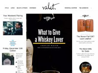 Desktop screenshot for valetmag.com
