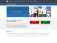 Desktop screenshot for collegecentral.com