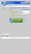 How cdburnerxp.se looks like on a mobile device such as an iPhone.