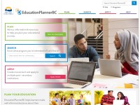 Desktop screenshot for educationplannerbc.ca