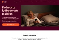 Desktop screenshot for mofibo.com