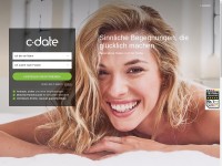 Desktop screenshot for c-date.de