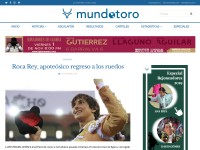 Desktop screenshot for mundotoro.com