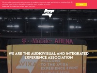 Desktop screenshot for avixa.org