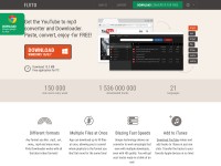 Desktop screenshot for flvto.biz