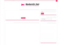 Desktop screenshot for madamsir.net