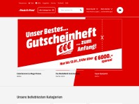 Desktop screenshot for mediamarkt.de