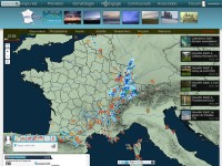 Desktop screenshot for infoclimat.fr