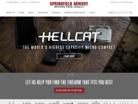 Desktop screenshot for springfield-armory.com