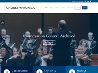 Desktop screenshot for chorsymphonica.org