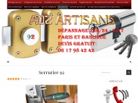 Desktop screenshot for urgence-serrurier-92.fr