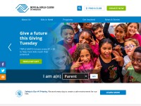 Desktop screenshot for bgca.org