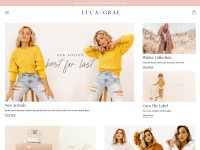 Desktop screenshot for lucaandgrae.com