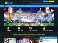 Desktop screenshot for 8live.net