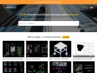 Desktop screenshot for bibliocad.com