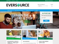 Desktop screenshot for eversource.com