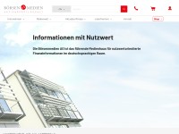 Desktop screenshot for boersenmedien.com