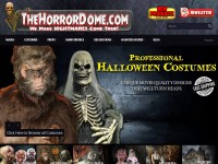 Desktop screenshot for thehorrordome.com