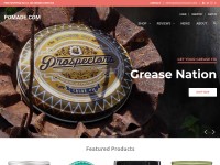 Desktop screenshot for pomade.com