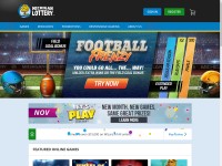 Desktop screenshot for michiganlottery.com