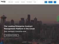 Desktop screenshot for icertis.com