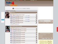 Desktop screenshot for subs4series.com