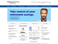 Desktop screenshot for mutualofamerica.com