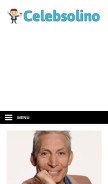 How celebsolino.com looks like on a mobile device such as an iPhone.