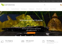 Desktop screenshot for getkratom.com