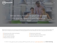 Desktop screenshot for referenceusa.com