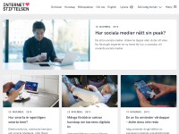 Desktop screenshot for internetstiftelsen.se