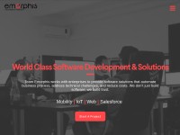 Desktop screenshot for emorphis.com